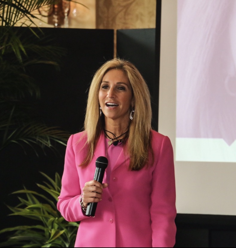 Carolyn J Rivera speaking to a conference audience