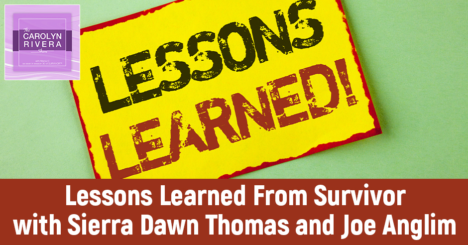 CRS 48 | Lessons Learned From Survivor